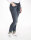 Blue Monkey Jeans Ruby 10308 Skinny Fit brauner Seitenstreifen