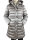 Stepp Jacke in Trendfarbe grau mit leichtem Glanz