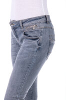 Blue Monkey Jeans VIVIEN 10916 /Denim/ Cropped Skinny/Blue Denim /Zipper