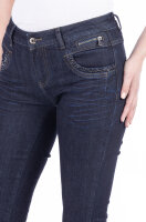 Blue Monkey Jeans VIVIEN 11052 Denim Skinny Pocket Details 
