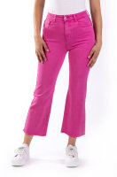 Blue Monkey Jeans MIMI 11105X Denim Cropped Mini Flare Pink