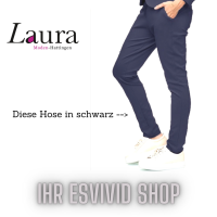 ESVIVID - Sportliche Damen Hose Modell: 9111 SCHWARZ